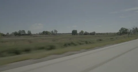 Rear right driving plate - Highway 25 at Highway 392 Fort Collins Vídeo Stock 289581873