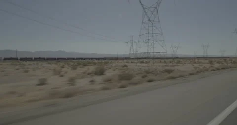 Rear right driving plate - Highway 15 at Mile 88, Yermo Видео 293787032