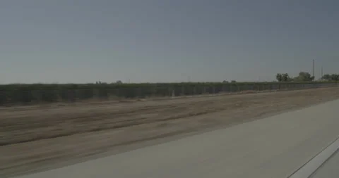 Rear right driving plate - Highway 180 at Academy Avenue, Riverbend Vídeo Stock 295196870