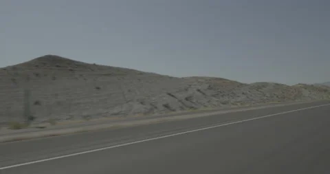 Rear right driving plate - I-15 at Brigham Road St. George Stock Footage 288361774