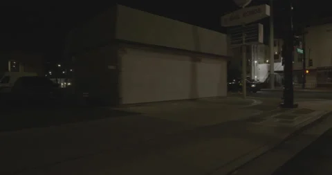 Rear right driving plate - Las Vegas Boulevard at Gass Avenue, Las Vegas Vídeo Stock 294236176