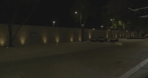 Rear right driving plate - Las Vegas Boulevard at Bridger Avenue, Las Vegas Vídeo Stock 294238561