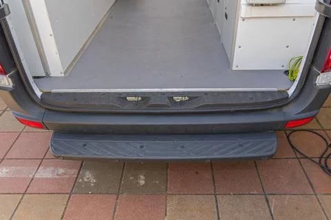 Rear Step in Van Stock Photos