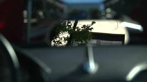 Rear view C 1 Corvette Stock Footage 850108