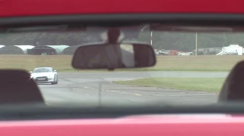 Rear view mirror Stock Footage 53639425