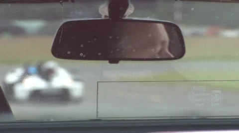 Rear view mirror Stock Footage 53639658