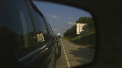 Rear view mirror Stock Footage 232870341