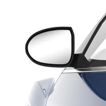 Rear View Mirror 库存插图