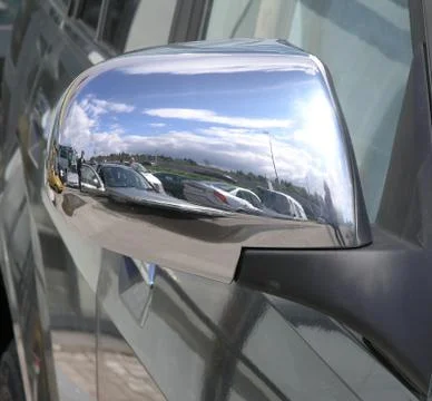 Rear-view mirror Stock Photos