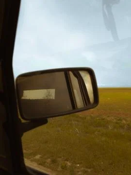 Rear-view mirror Stock Photos