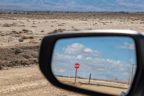 Rear View Mirror Stock Photos
