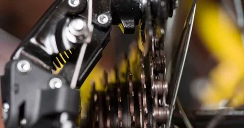 Rear Wheel Operation 4K Stock Footage 75056359