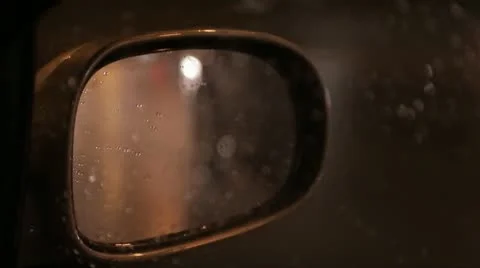 Rearview mirror Stock Footage 12501614