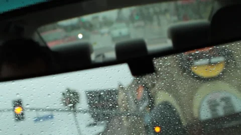 Rearview mirror Stock Footage 46807330