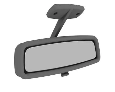 Rearview mirror Stock Illustration