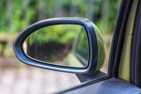 Rearview mirror Foto stock