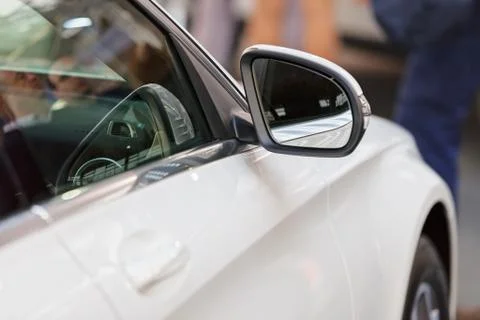Rearview mirror Stock Photos