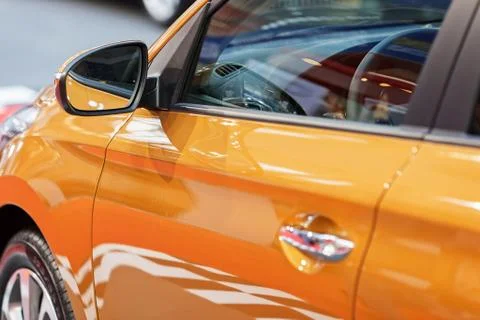 Rearview mirror Stock Photos