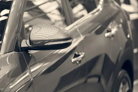 Rearview mirror Stock Photos