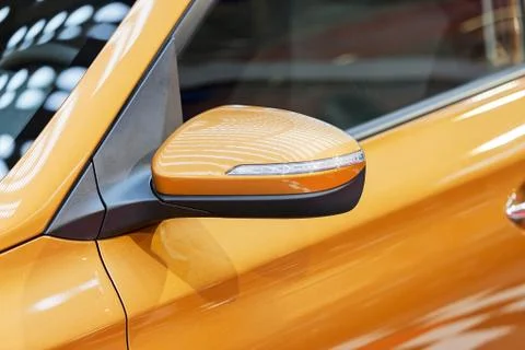 Rearview mirror Stock Photos