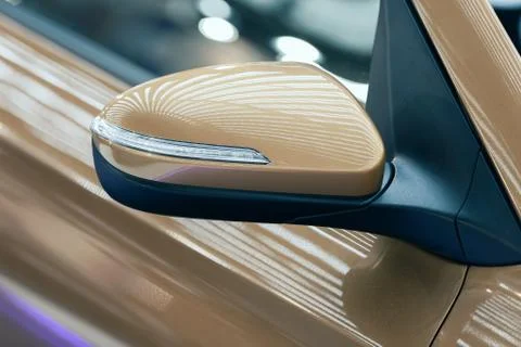 Rearview mirror Stock Photos