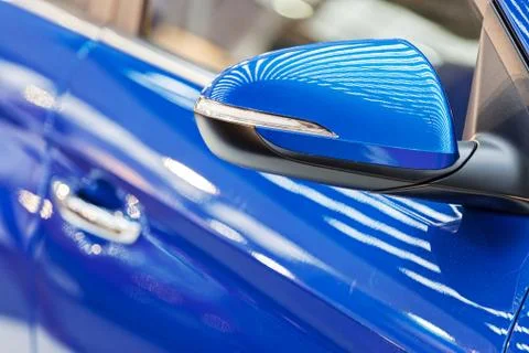 Rearview mirror Stock Photos