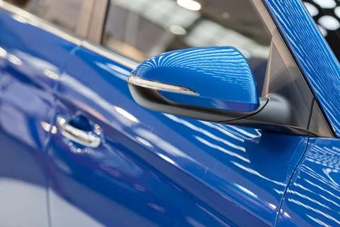 Rearview mirror Stock Photos