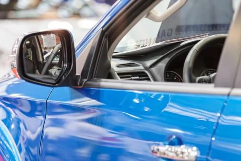 Rearview mirror Stock Photos
