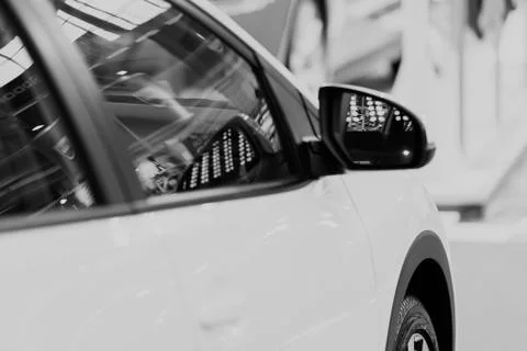 Rearview mirror Stock Photos