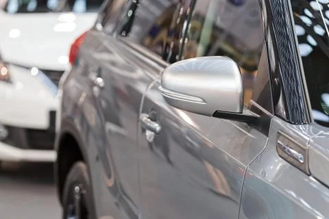 Rearview mirror Foto stock
