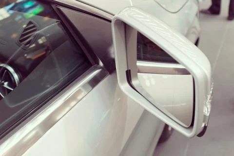Rearview mirror Stock Photos