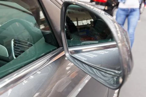Rearview mirror Stock Photos