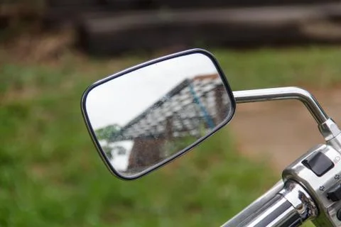 Rearview mirror Stock Photos