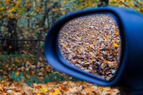 Rearview Mirror Stock Photos