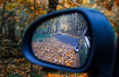 Rearview Mirror Stock Photos