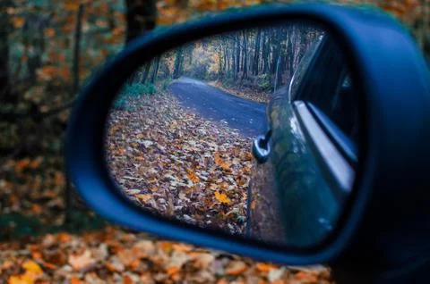 Rearview Mirror Stock Photos