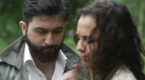 Reason for breakup Stock Footage 28651194