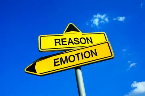Reason or Emotion Stock Photos