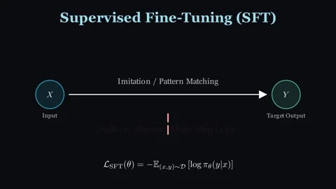 Reasoning Models (Supervised Fine-Tuning) Stock-Footage 337938888