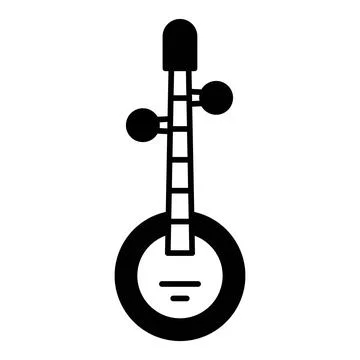 Rebab Dualtone Icon Illustrazione stock
