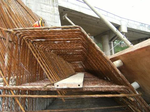 Rebar work Stock Photos