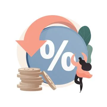 Rebate program abstract concept vector illustration. Stock-Illustration