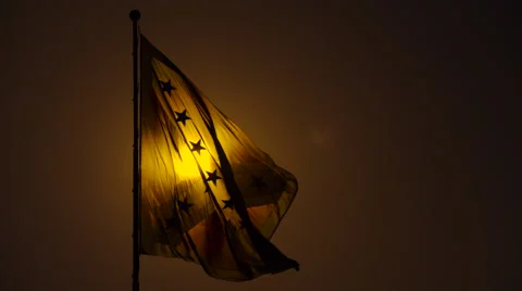 REBEL CONFEDERATE FLAG  Stock Footage 62939562