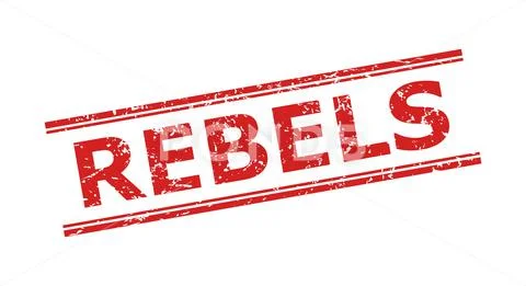 REBELS Watermark with Unclean Surface and Double Parallel Lines ...