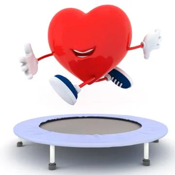 Rebound excercise Stock Illustration