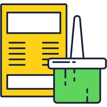 Rebrand icon flat vector web rebranding design Stock Illustration