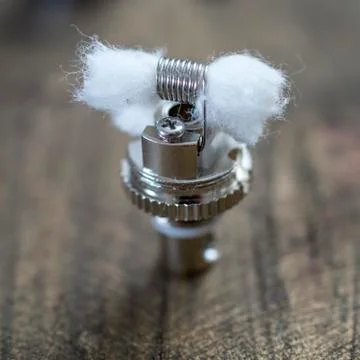 Rebuildable Dripping Vaping Atomizer, RDA Stock Photos