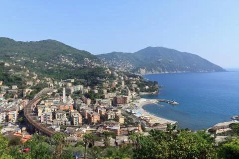 Recco, overview Stock Photos