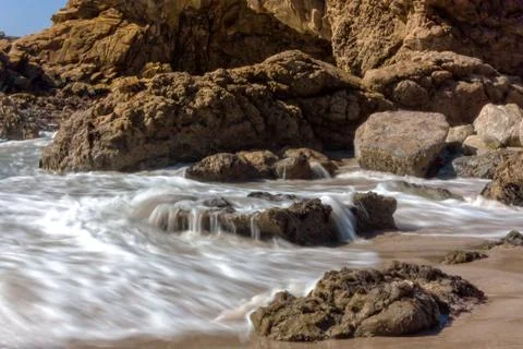 Receding Water Stock-Fotos