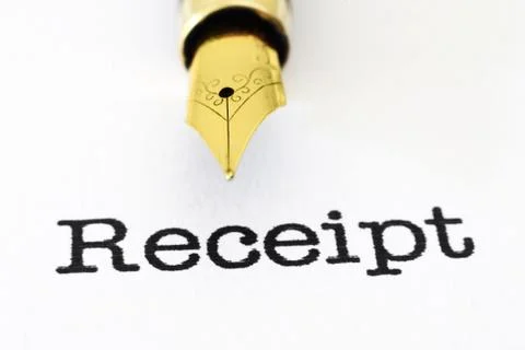 Receipt Stock Photos